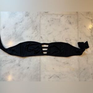 Vitamin A Black Bikini Top EUC